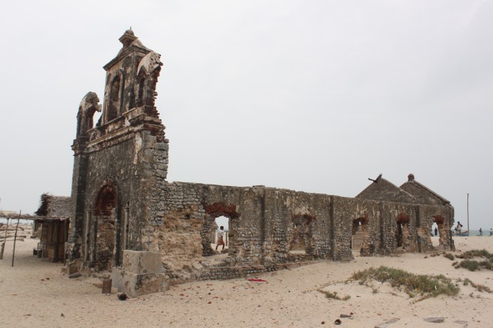 Dhanushkodi Church